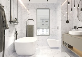 Marmo Bianco Golden Tile (Харьков)