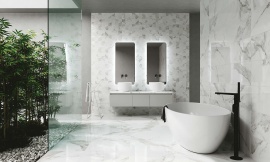 Calacatta Art Silver Artcer
