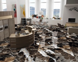 Kvill Black Italica Tiles