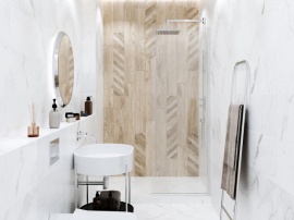 Wood Chevron Golden Tile (Харьков)