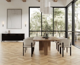 Wood Royal Almond Chevron M Laparet