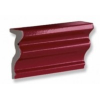 Керамогранит Бордюр верхний DIAMANTE BORDEAUX 8*15