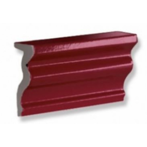 Керамическая плитка Керамогранит Бордюр верхний DIAMANTE BORDEAUX 8*15