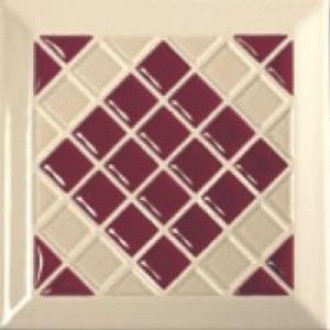 Керамогранит Декор KYOTO BORDEAUX 15*15