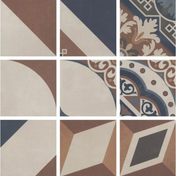 Керамогранит Панно K2634CF4P0010 многоцветный 20x20