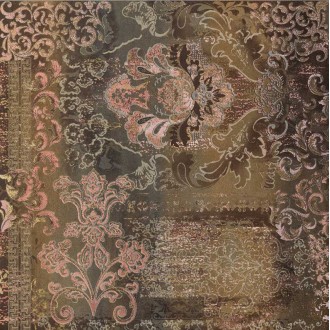 Керамогранит СД015 STWDS60R Inserto Silk STEELWALK RUST 59,5*59,5