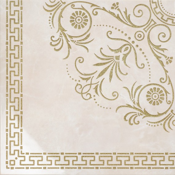 Керамическая плитка Керамогранит 012773 Classic Angle Botticino Gold 48,2x48,2