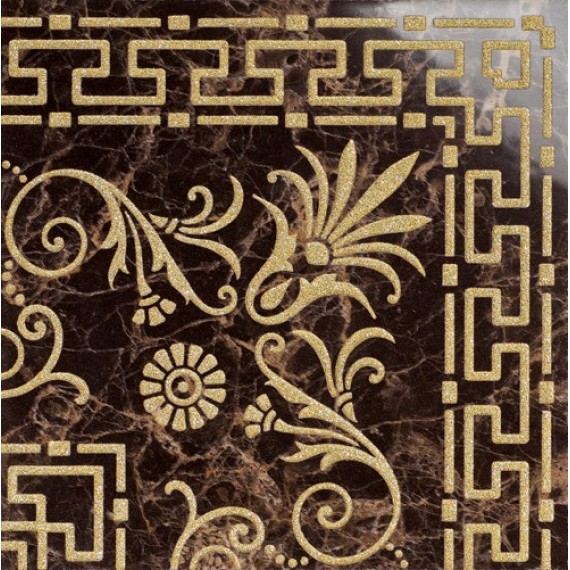 Керамическая плитка Керамогранит 012783 Taco Classic Emperador Brown Gold 24.1x24.1