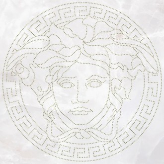 0262750 MEDUSA GLITTER BIANCO 39x39