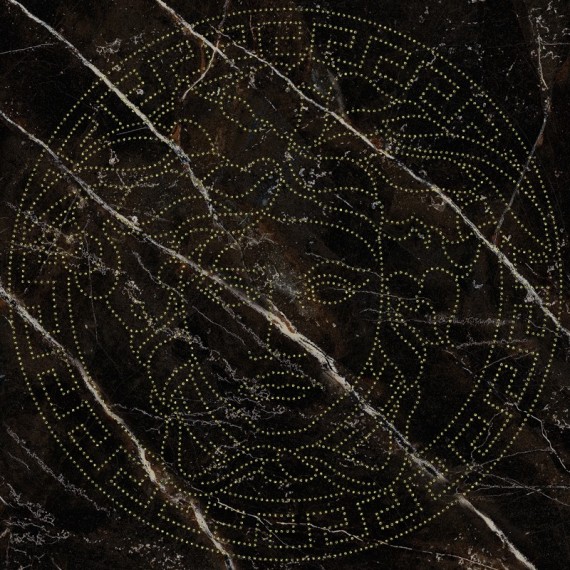 Керамогранит 0262752 MEDUSA GLITTER NERO AMASANTA 39x39