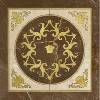 0262782 Cassettone Marrone/Crema 78x78