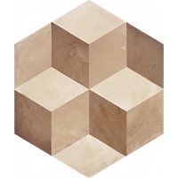 Керамогранит 0399 TER.CUBO ESA VERS.C 25х21,6