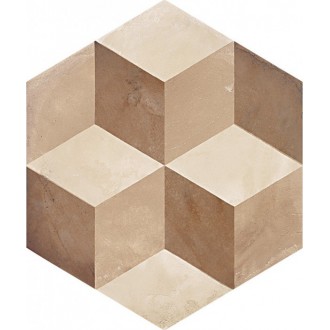 Керамогранит 0399 TER.CUBO ESA VERS.C 25х21,6