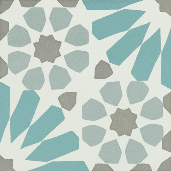 Керамогранит 089D1B1 ETNIC B LIGHT BLUE 20x20