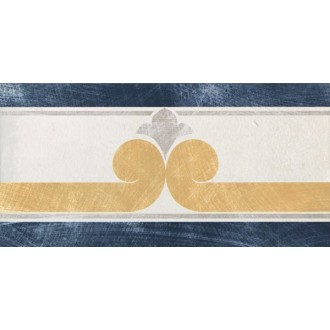 Керамогранит 1036820 Via Emilia Fascia BIANCO-BLU 10x20