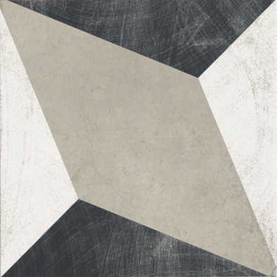 Керамогранит 1036901 Itala Inserto GRIGIO MQ 20x20