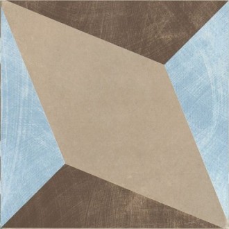 Керамогранит 1036902 Itala Inserto TORTORA MQ 20x20