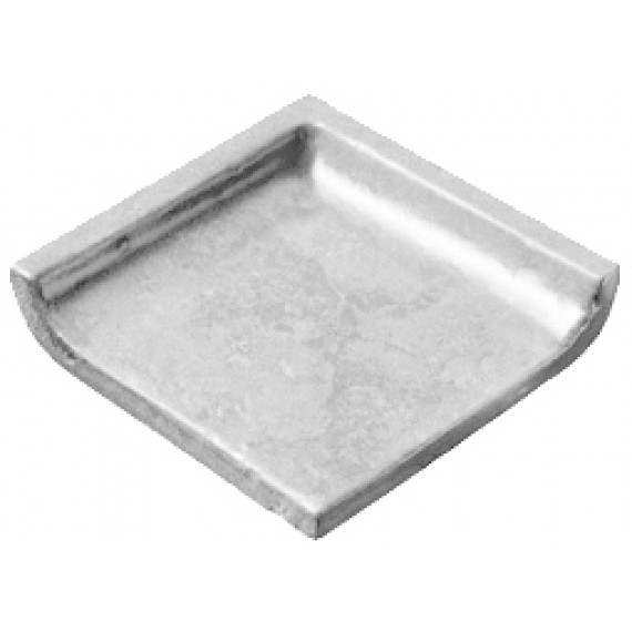 Керамогранит 1037720 BATTISTRACCIO 5 ANGOLO BIANCO 10x10