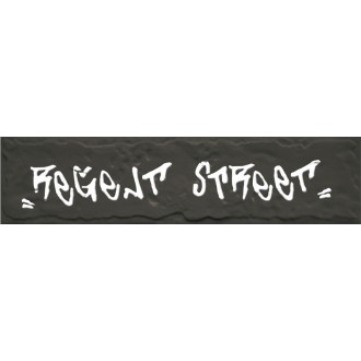Керамогранит 1039925 INS.STREETS S/6 BLACK 8.6x35