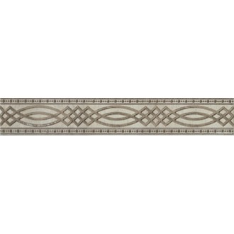 Керамогранит 1043038 Anthology Fascia Grey Lap Rett 9.8x60