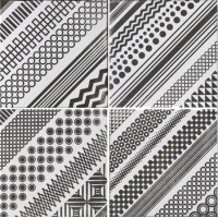 1046025 ZONA BRERA MIX S/4 20x20