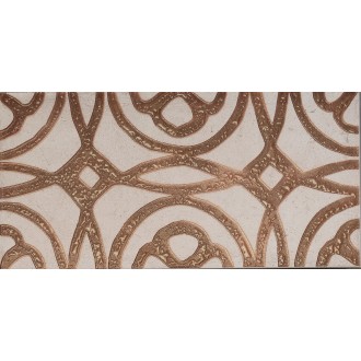 Керамогранит 1046817 RIABITA INSERTO NEW GLAM MIX S/6 WARM PZ 20x40