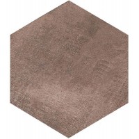 Керамогранит 1047331 DOCKLANDS BROWN HEXAGONE 24x27,7