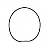 Керамогранит 1047394 BIARRITZ SPIGOLO FRONTALE CENDRE 4.3x4.3