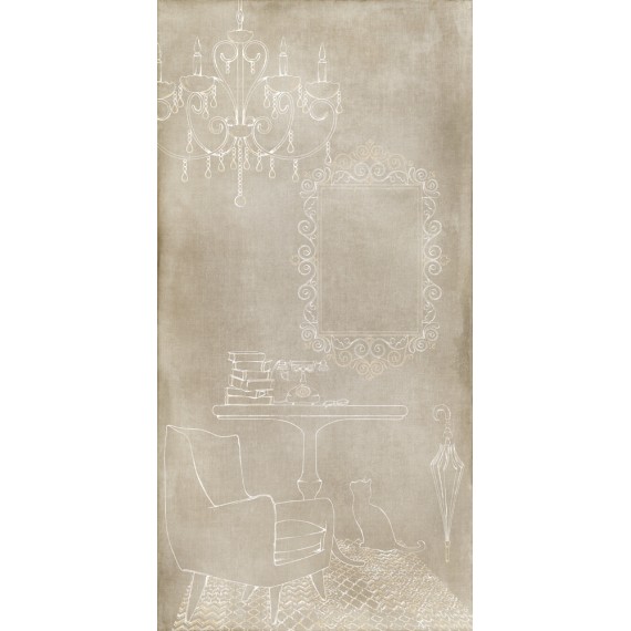 Керамогранит 107711 Decoro Romantico 120x260