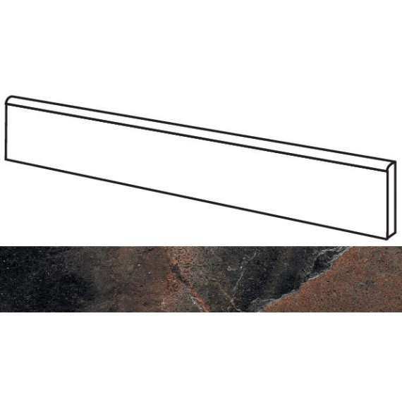 Керамогранит 109129 HIGHLINE BATTISCOPA MADISON LAPP/RETT 6,5X120