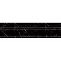 Керамогранит 13042 240793 BATTISCOPA NERO 15x58,5