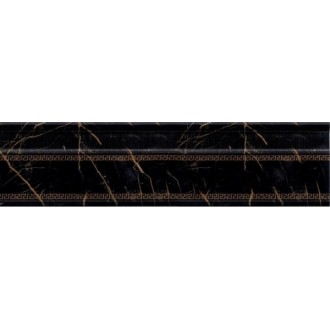Керамогранит 13042 240793 BATTISCOPA NERO 15x58,5