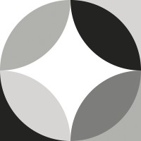 187819 Circular Black&White 20x20