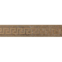 Керамогранит 240207 MARBLE FASCIA GRECA MARRONE SAB 11,5x58,5