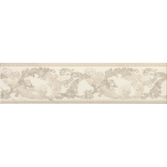 Керамогранит 240231 MARBLE FASCIA BAROCCA BIANCO LEV 14,4x58,5
