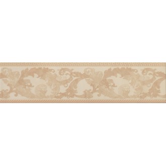 Керамогранит 240234 MARBLE FASCIA BAROCCA BEIGE LEV 14,4x58,5