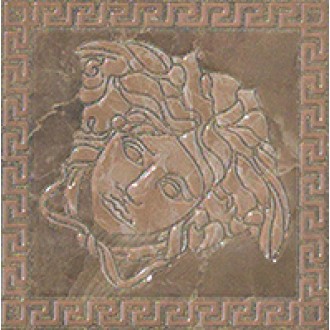 Керамогранит 240387 MARBLE TOZZETTO MEDUSA MARRON LEV 14,4x14,4