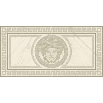 Керамогранит 240431 MARBLE ROSONE BIANCO 58,5x117,2