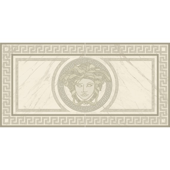 Керамогранит 240431 MARBLE ROSONE BIANCO 58,5x117,2