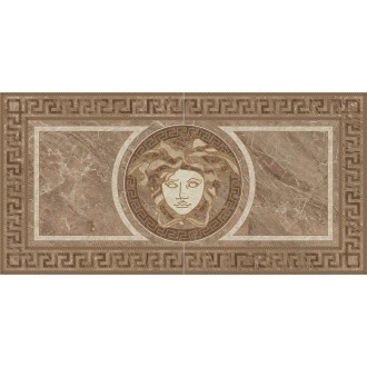 Керамогранит 240437 MARBLE ROSONE MARRONE 58,5x117,2