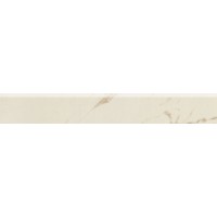 Керамогранит 240591 MARBLE BATTISCOPA MOLATO BIANCO LAP 8x58,5