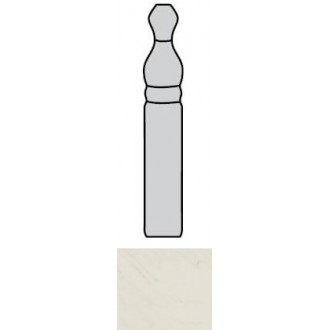 Керамогранит 240801 RACCORDO BATTISCOPA BIANCO 15x2