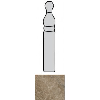 Керамогранит 240807 RACCORDO BATTISCOPA MARRONE 15x2