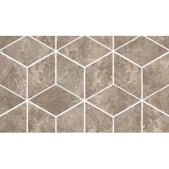 Керамогранит 240836 MOSAICS T3-3D GRIGIO 17x29,1