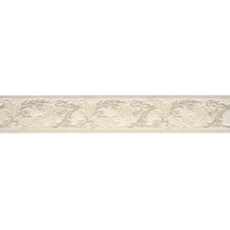 Керамогранит 240881 Marble FASCIA 10 BAROCCHINA BIANCO 9,6x58,5