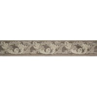 Керамогранит 240886 Marble FASCIA 10 BAROCCHINA GRIGIO 9,6x58,5