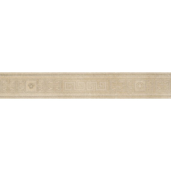 Керамогранит 261126 GREEK Naturale BEIGE/ORO Fascia 12.5Х80