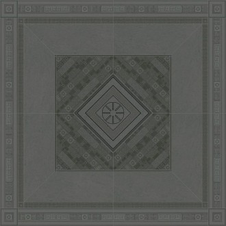 Керамогранит 261173 GREEK ROSONE ANTRACITE/ORO 160x160