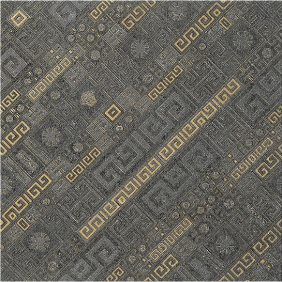 Керамогранит 261333 GREEK STRIPES ANT/ORO 40x40