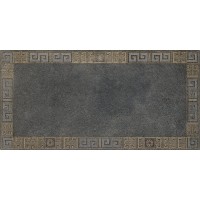 Керамогранит 261343 GREEK CASSETTONE Antracite/Oro 40x80